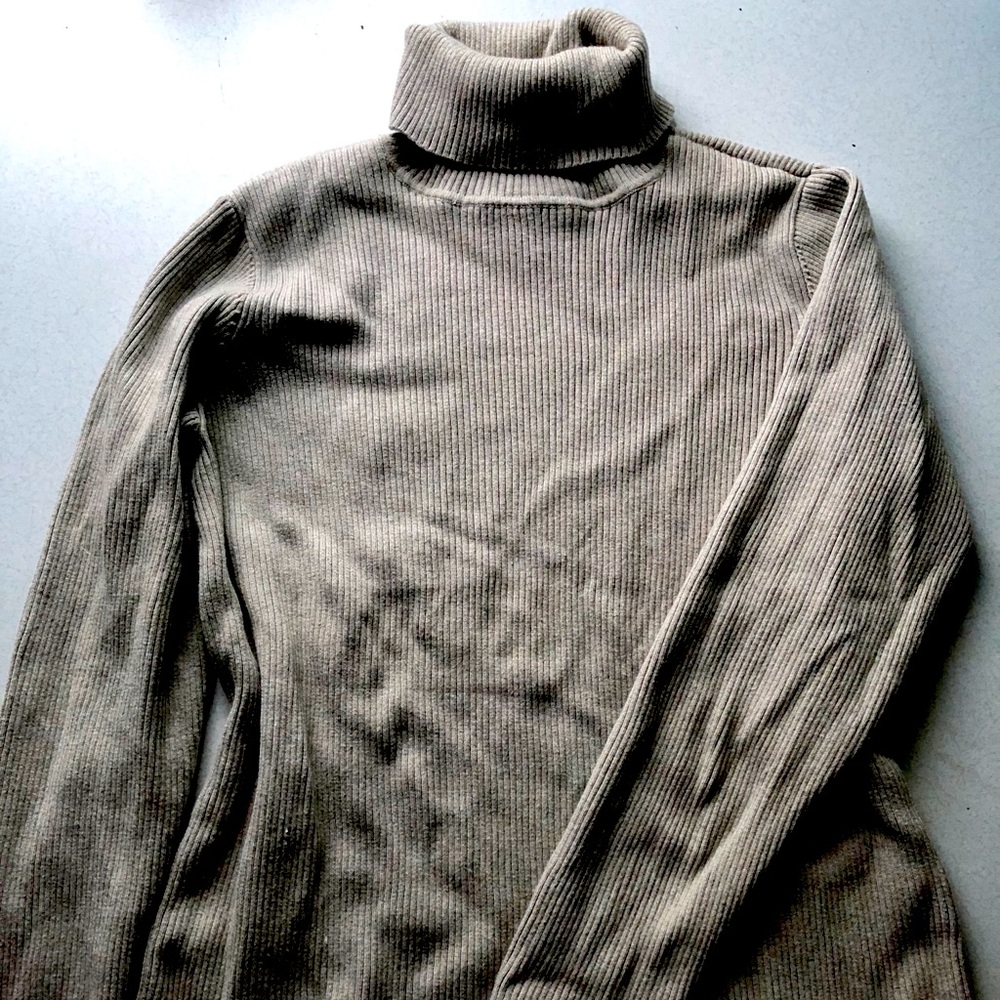 Vintage Ralph Lauren ribbed turtleneck sweater